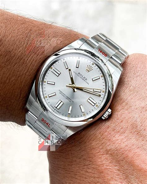 rolex con palloncini|Rolex Oyster Perpetual 41 124300 .